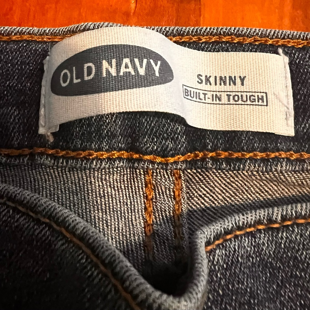 Old Navy girls 10-12 Skinny Jeans - Dark Blue